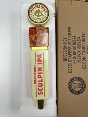 Ballast Point Brewing Company Grapefruit Sculpin IPA Beer Tap Handle NEW IN BOX