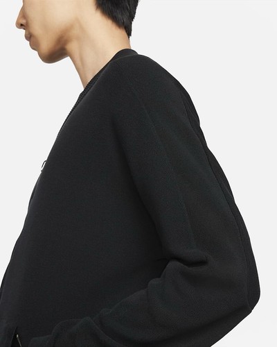 Nike ESC Full Zip Utility Cardigan Made In Italy $400 Sz Large DH2677-010 Black - Picture 5 of 20