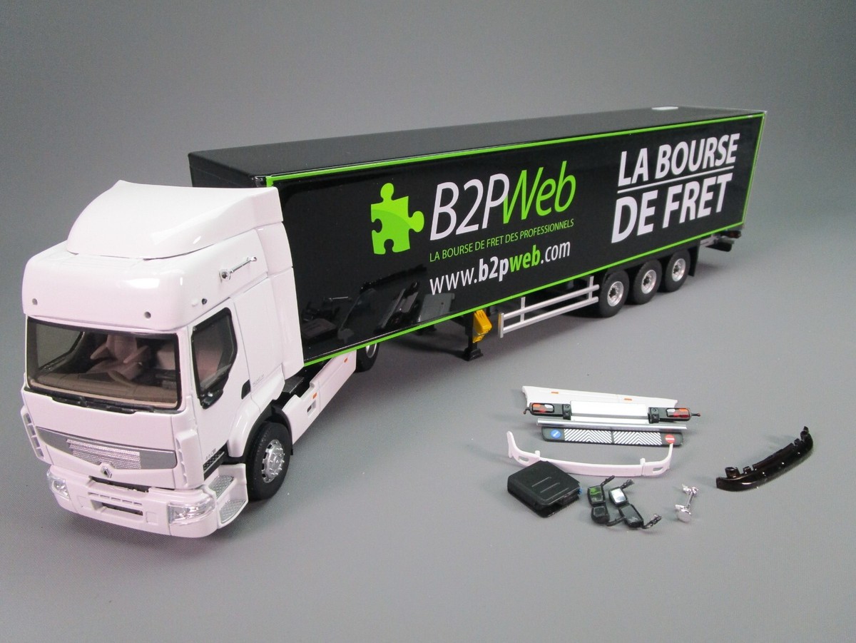 ELIGOR 1/43 1992 - REMORQUE FRIGORIFIQUE BESNIER - LE PRESIDENT