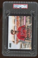 2019 STADIUM CLUB OVERSIZED BASE TOPPER #OBVMT MIKE TROUT RARE PSA 8 POP 2 