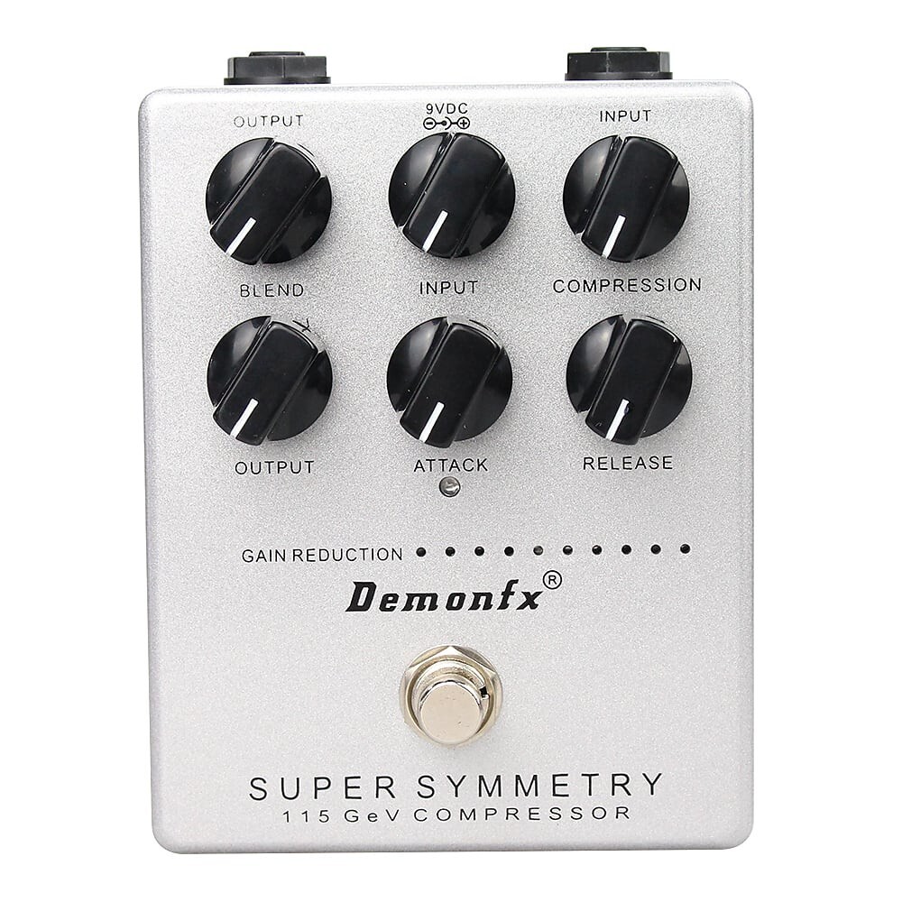 ギター vintage Symmetry Super DemonFx bajo para compresor Pedal COMPRESSOR SYMMETRY SUPER Demonfx ギター