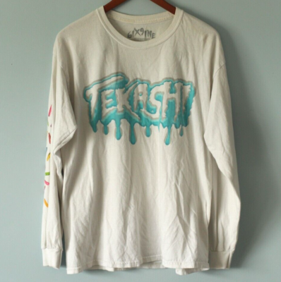 Tekashi 6ix9ine Ice Cream Cone Pills T-Shirt 100% Cotton Long