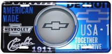 Chevrolet American Made 1911 Usa-1 Chevy 6x12 Aluminum License Plate Usa Made Chevrolet American Made 1911 Usa-1 Chevy 6x12 Aluminum License Plate Usa Made