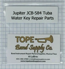 Jupiter JCB-584 Tuba, Water Key Repair Parts