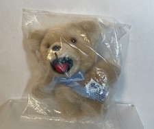 NIP Vintage Russ Berrie Snuggle Brown Bear Plush Stuffed Animal NEW