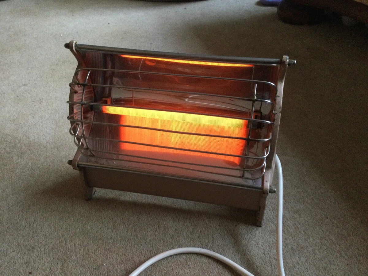Vintage Cast Iron Electric Fire | eBay