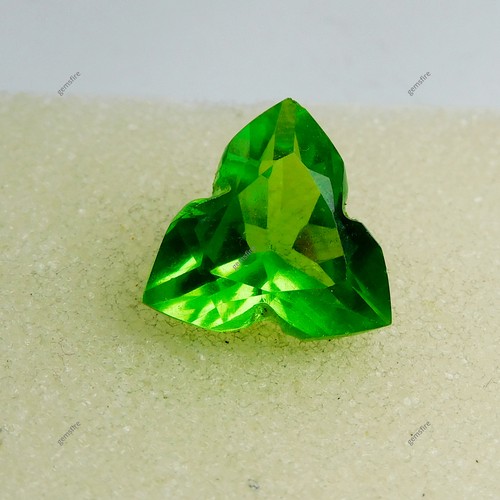 CERTIFIED Fancy Cut Natural Rare Green Peridot 9.70 Ct Loose Gemstone - Imagen 3 de 6