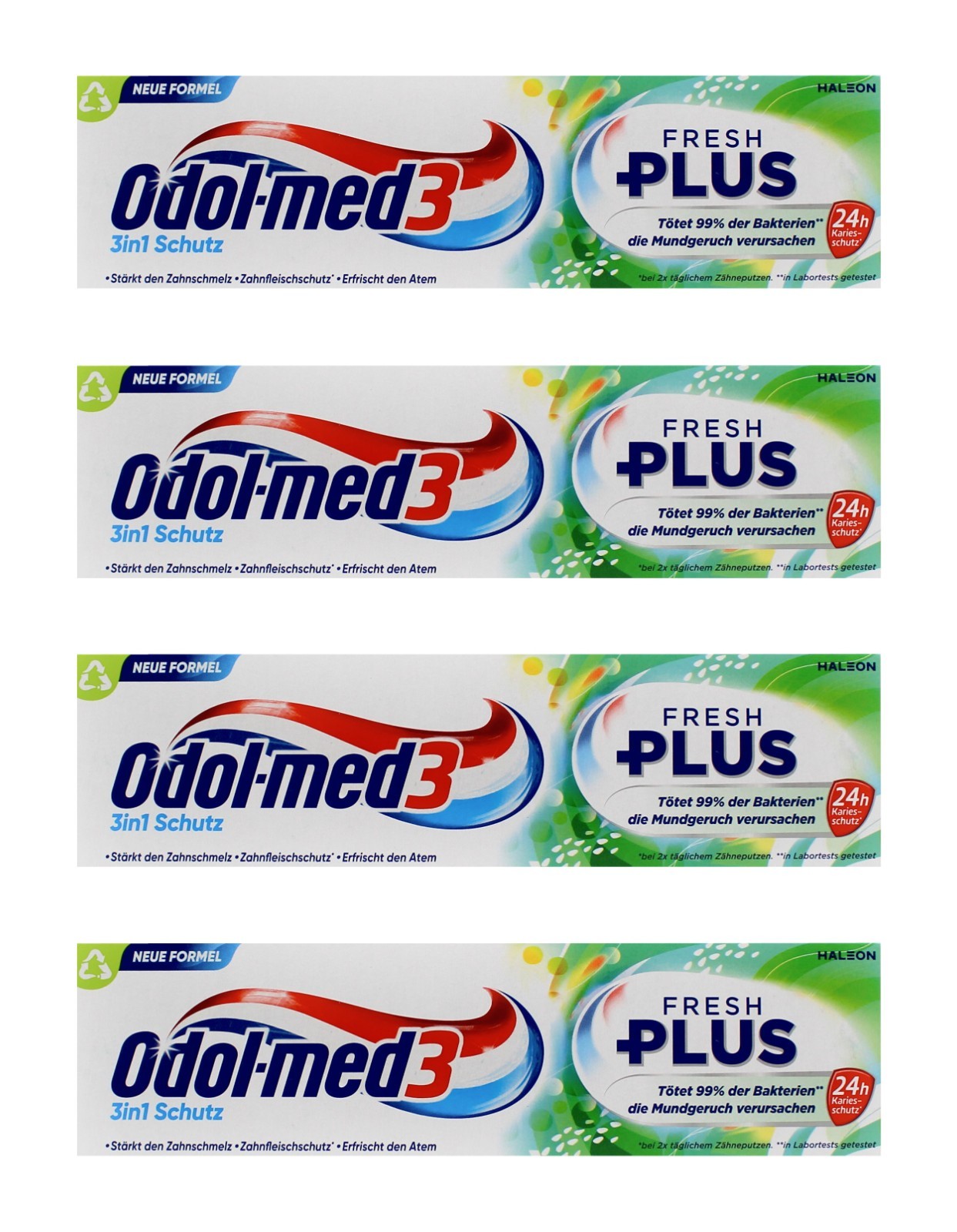 Odol-Med3 Zahnpasta Fresh Plus 75 Ml - Bild 2
