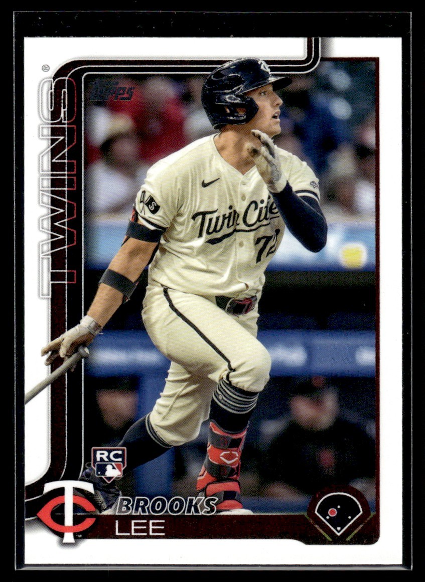 2025 Topps Brooks Lee Rookie Minnesota Twins #317