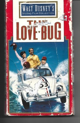 THE LOVE BUG VHS WALT DISNEY  MICHELE LEE DEAN JONES BUDDY HACKETT