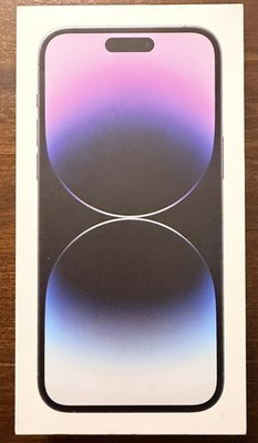 BOX ONLY Apple iPhone 14 Pro Max Deep Purple 128 GB BOX