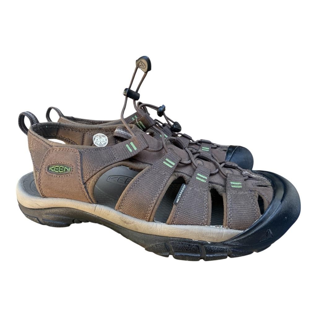 Sandali Keen Newport sport acquatici marroni da uomo taglia 12