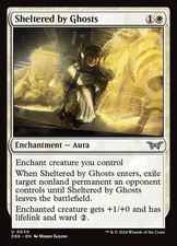 MTG Sheltered by Ghosts (30/499) Duskmourn House of Horror
