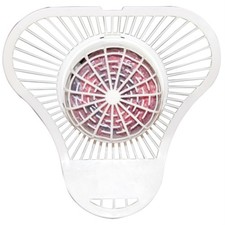 Lot of 12 Impact Urinal Screen w/Block - Cherry