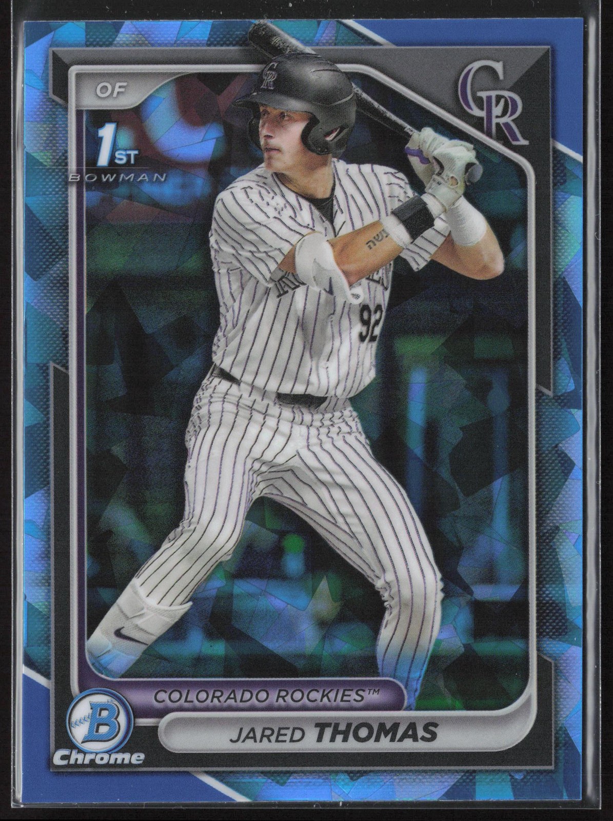 2024 Bowman Draft Sapphire Edition #BDC-11 JARED THOMAS