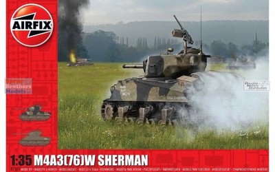 AFX01365 1:35 Airfix M4A3(76)W Sherman