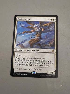 Legion Angel 23 Zendikar Rising Normal NM