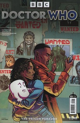 DOCTOR WHO THE PRISON PARADOX #3 COVER C SAMI KIVELA HOMAGE COVER VARIANT VF/NM 