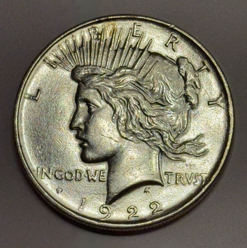 1922 Peace Silver Dollar (90% Silver) ~ BU