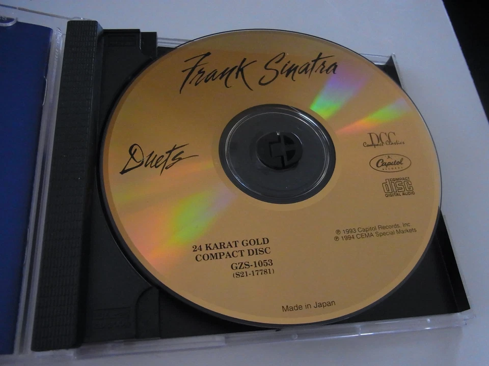 Frank Sinatra   /   Duets       DCC   CD  (  24 Karat Gold )  Japan - Bild 3 von 4