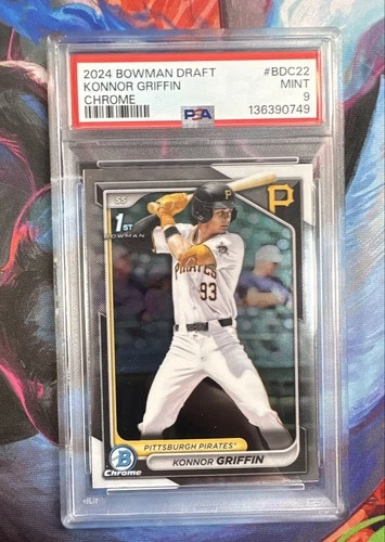 2024 Bowman Draft - Chrome Konnor Griffin #BDC-22 (RC) PSA 9 MINT