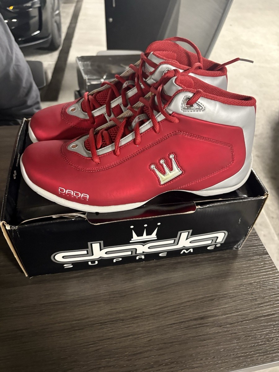dada supreme スニーカー bboy b系 Dada Supreme Red Triple Double Basketball Sneakers Brand New with