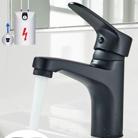 Waschtischarmatur Niederdruck Wasserhahn Bad Waschbecken Einhand Mischbatterie