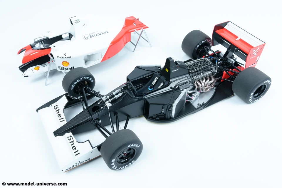 AUTOart - 1:18 McLaren MP4/6 Japanese Grand Prix #1 Ayrton Senna 1991 - Compo... - Image 3 of 4