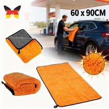 Auto Trockentuch XXL 1400 GSM Microfasertuch Autopflege Poliertuch 60x90cm TOP
