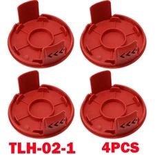 4x Red Grass Eater Spool Cap Cover For Hyper Tough Trimmer HT19-401-003-06 HOT