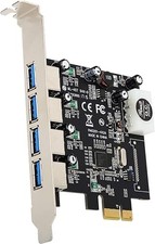 USB PCIe Card, 4 Port USB 3.0 to PCI Express Card Expansion card - Rosewill