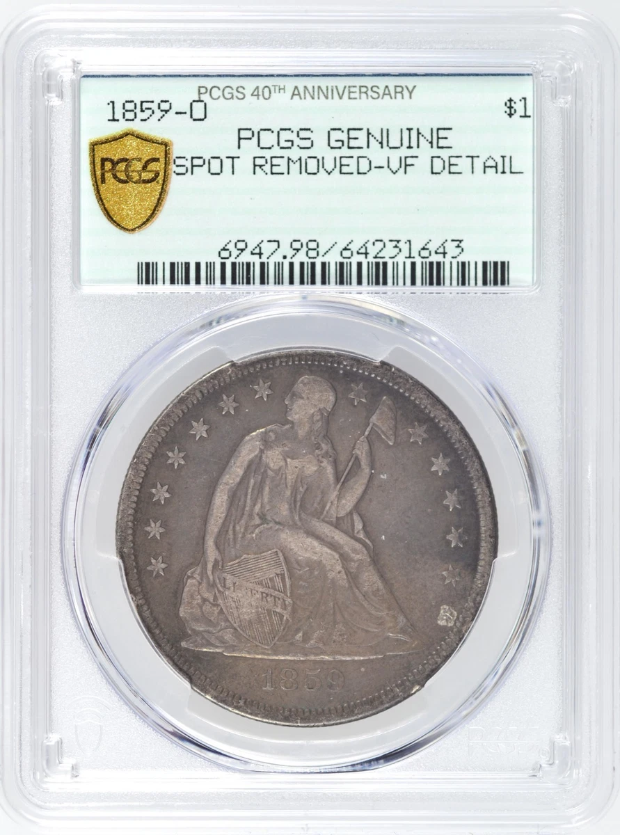 1859 Year Seated Liberty US Dollars (1840-1873) for sale | eBay