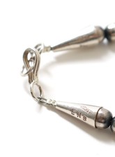 Navajo Pearl Silver Necklace 4mm