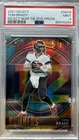 2021 Panini Select Numbers Tom Brady SN-10 Tie-Dye Prizm /25 PSA 9