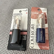 CoverGirl Continuous Color Lipstick Cream Stick Formula 6 HR Lip Shade Choice