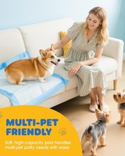 100-Pack X-Large Puppy Pads - 34'' x 28'' Pee Pads for Dogs Potty Training.