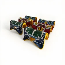 Taco Holders Stand Plastic Yellow, Multi Colorful set of 2 Prepara Taco Stands