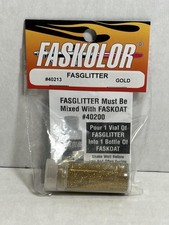 PARMA FASKOLOR 40213 FASGLITTER GOLD GLITTER Paint For Clear RC Cars Trucks
