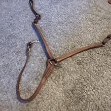 Używana Hermann Dąb Western Obroża na piersi Kucyk Obroża na piersi Używany Tack EUC