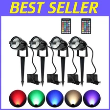RGB Colored Waterproof Spotlights