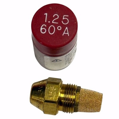 DELAVAN 1.25 GPH 60° A HOLLOW CONE NOZZLE W/ SINTERED FILTER