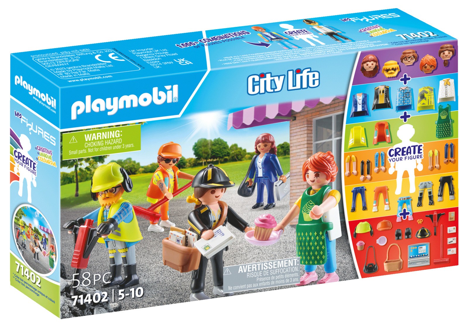 PLAYMOBIL 71401 Мои фигурки: Набор модных фигурок, Мехрфарбиг
