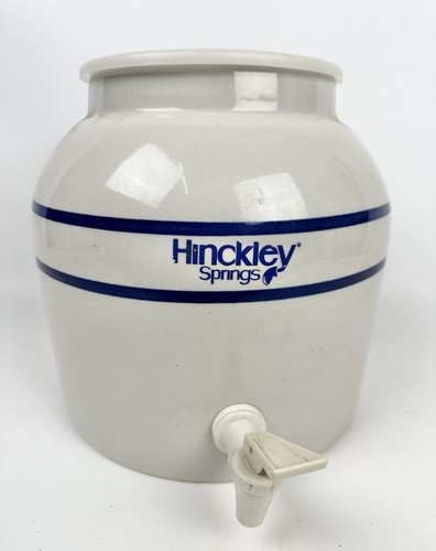 Springwell Dispenser Stoneware Pottery HINCKLEY SPRINGS Crock Water Dispenser - Picture 1 of 10