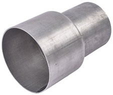 JEGS 31969 Slip-On Exhaust Pipe Adapter 3 in. to 4 in. Aluminized Steel