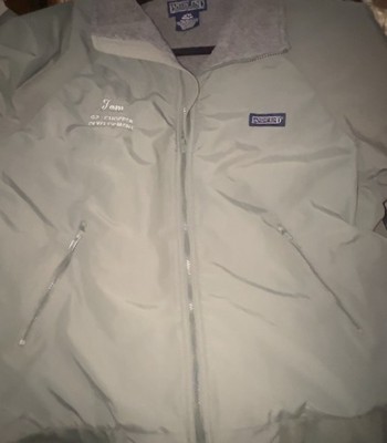 Lands' End Polartec Men's Large 42-44 Jacket Fleece Lining Full Zip