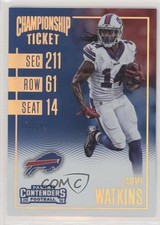 2016 Panini Contenders Championship Ticket /99 Sammy Watkins #54 00q8