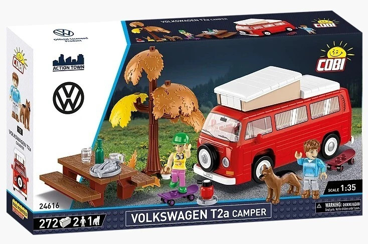Cobi 24616 Volkswagen T2a Camper Bus Bausatz - Bild 4