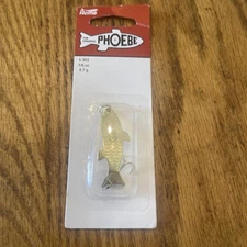 Vintage Phoebe Fiord Spoon by Acme Tackle Co. - Fishing Lure Gear S-303 G NOS