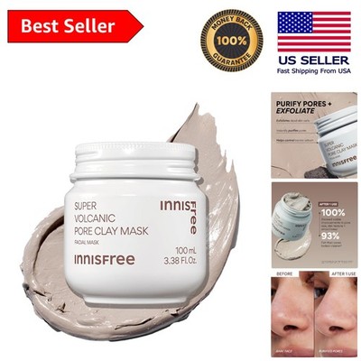 Unscented Super Volcanic Clay Mask -  Skincare for Pore Perfection