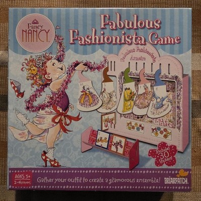 Fancy Nancy Fabulous Fashionista Game Briarpatch Age 5+ 2-4 Players New Sealed